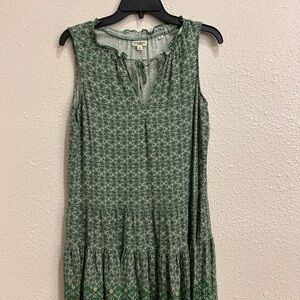 Max Studio Green Textured Dress
